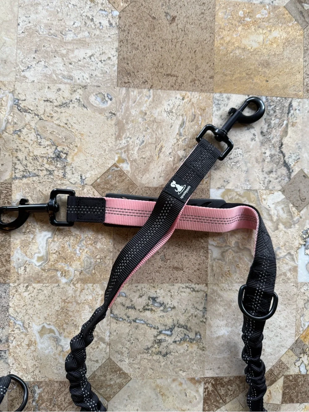 Hands free dog leash